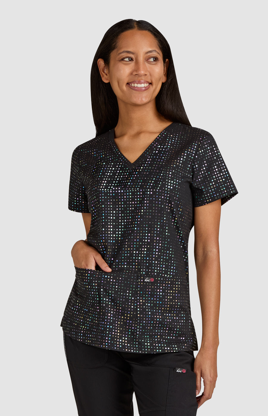 Koi Velora Top Iridescent Azalea Pink