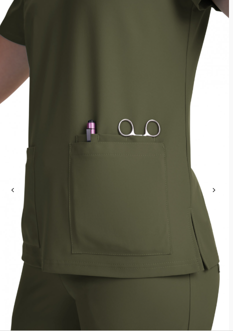 Cardi Top Olive Green