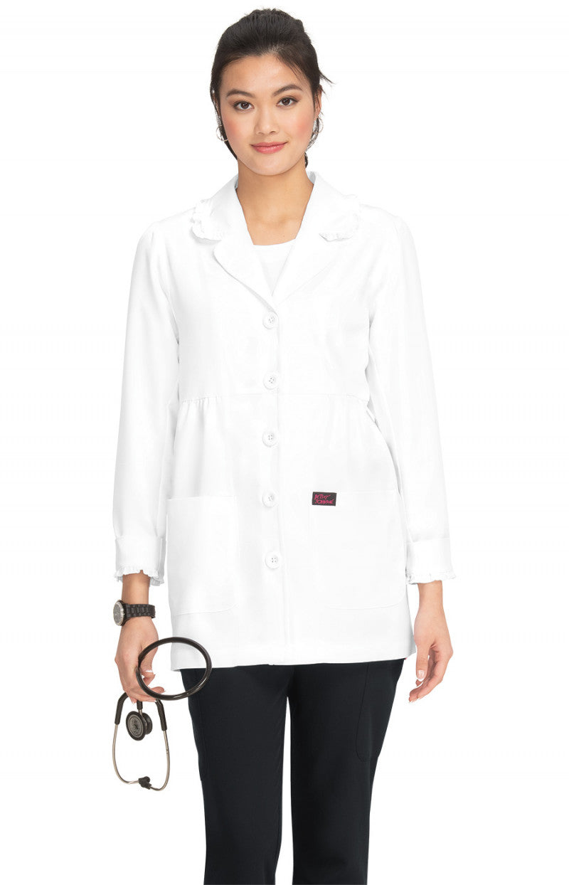 Juniper Lab Coat White