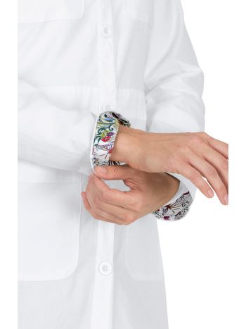 Koi Basics Rebecca Lab Coat (White)