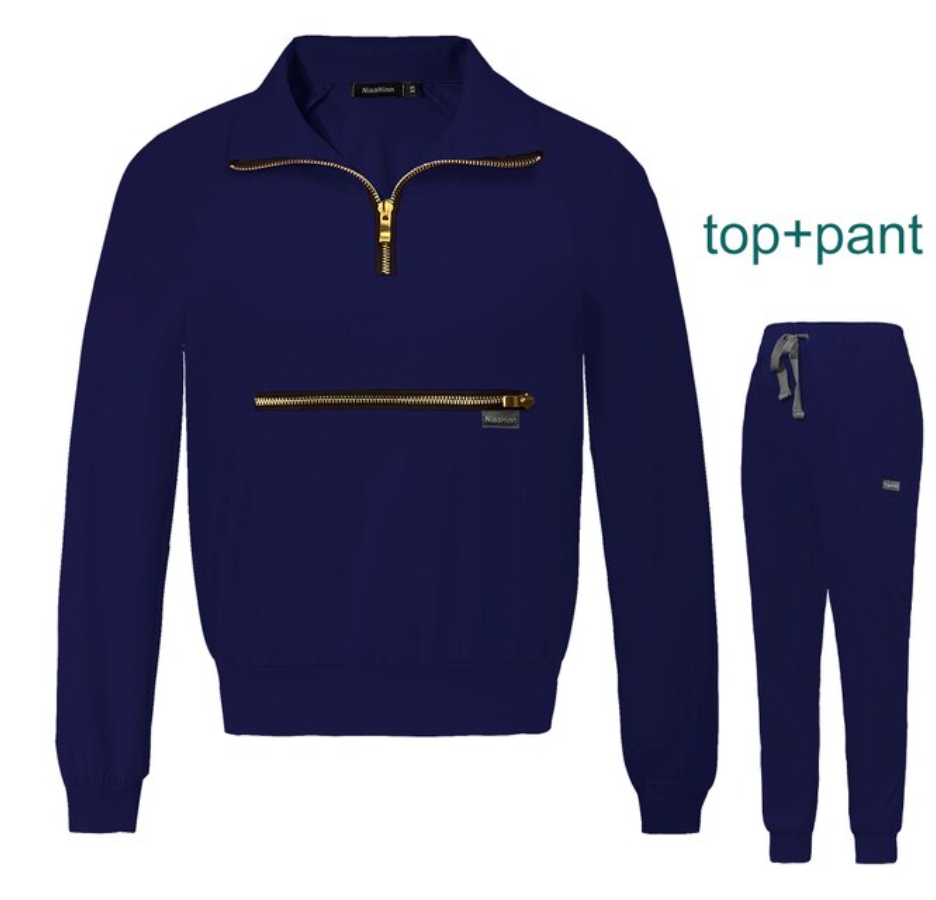 Med Attires Jogger Set-Black