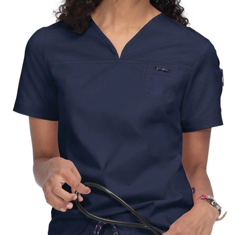 Koi Stretch Georgia Top Black