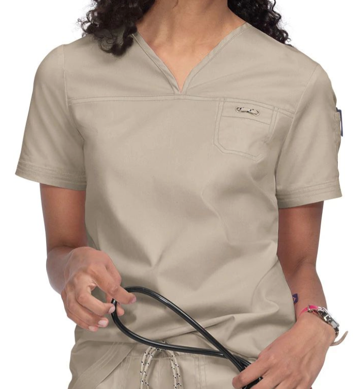 Koi Stretch Georgia Top Black
